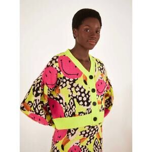 Farm Rio Tucanissimo Smiley Collaboration Cardigan